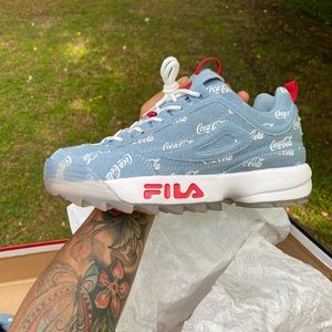 Fila Disruptor II X Coca Cola